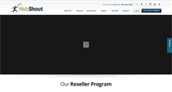 Desktop Screenshot of hubshout.com